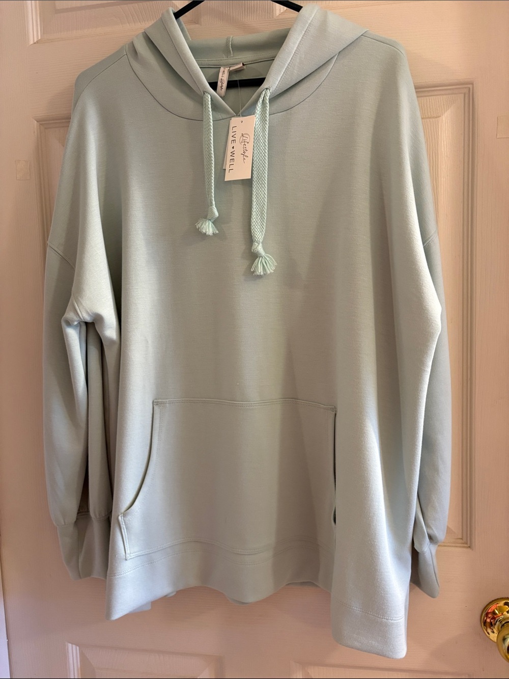 Cato Light Mint Pullover Hoodie